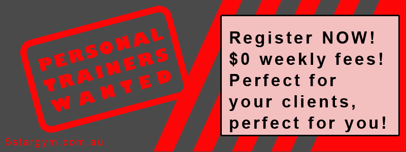 Personal Trainers Wanted